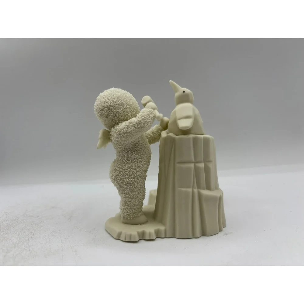 Dept 56 1993 Vintage Snowbabies I'm Making An Ice Sculpture 56.68420 Retired